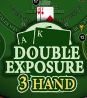 BlackJack3H Double Exposure oyunu